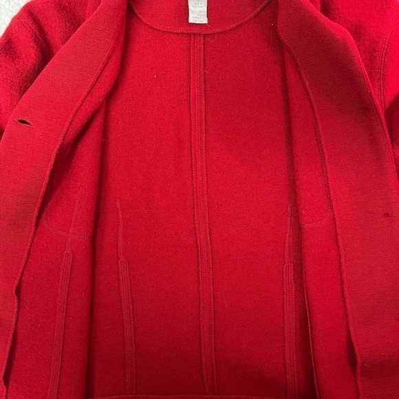 Jones NY Merino Wool Button Front Blazer Jacket - Picture 6 of 7